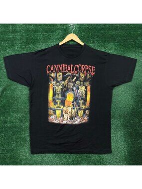 Cannibal Corpse Live Cannibalism Tour T-Shirt Size Extra Large